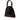 Black Saint Laurent Leather Y Cutout Satchel