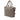 Beige Gucci Large GG Canvas Bamboo Bar Tote