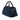 Blue Prada Denim Canapa Logo Tote