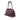 Purple Chanel Large Quilted Iridescent Calfskin Just Mademoiselle Bowling Bag
