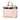 Pink Burberry Medium Bicolor Leather Marais Belt Bag Satchel