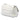 White Chanel Quilted Caviar Reissue 2.55 Pocket Flap Shoulder Bag