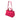 Pink Prada Canvas Canapa Logo Tote Satchel