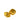 Gold Chanel CC Gold Plated Rhombus Clip On Earrings