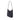 Gray Gucci Bicolor Canvas and Calfskin Shoulder Bag