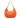 Orange Prada Vitello Daino Zip Top Hobo Shoulder Bag