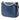 Blue Prada Glace Calf Arcade Crossbody