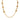 Gold Chanel Gold Plated CC Medallion Chain Necklace