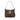 Brown Fendi Zucca Canvas Double Flap Shoulder Bag