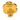 Gold Chanel CC Gold Plated Flower Clip On Earrings