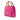 Pink Gucci Small Calfskin Bamboo Shopper Satchel - Designer Revival