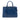 Blue Prada Medium Saffiano Lux Galleria Double Zip Satchel