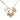 Gold Chanel CC Gold Plated Strass and Faux Pearl Flower Pendant Necklace