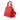 Red Louis Vuitton Monogram Vernis Alma BB Satchel