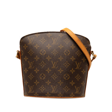 Brown Louis Vuitton Monogram Drouot Crossbody Bag - Designer Revival