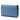 Blue Fendi Calfskin F is Fendi Kan I Wallet on Chain Crossbody Bag