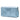 Blue Prada Metallic Soft Calf Impunture Diagramme Wallet on Chain Crossbody Bag