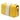 Yellow Fendi Mini Bicolor Nappa Apolo Chain Baguette Shoulder Bag