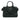 Black Burberry Medium Grained Leather Clifton Satchel