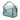 Blue LOEWE Small Tricolor Calfskin Puzzle Satchel