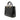 Black Dior Large Patent Cannage Lady Dior Satchel