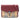 Red Burberry Small Leather and House Check Canvas Derby Macken Crossbody