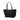 Black Fendi Zucchino Canvas Tote