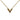 Gold Louis Vuitton Gold Plated Essential V Pendant Necklace