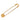 Gold Hermès Gold Plated Clou de Selle Safety Pin Brooch