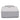 Gray Prada Small Leather Brushed Tote Satchel