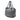 Gray Prada Metallic Leather Trimmed Tessuto Tote