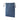 Blue Prada Impuntu  Denim Embroidered Drawstring Pouch