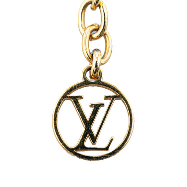 Gold Louis Vuitton Essential V Bracelet