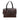 Brown Fendi Textured Leather FF Handbag
