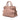 Pink Burberry Medium Leather and House Check Banner Satchel - Designer Revival