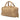 Gold LOEWE Metallic Leather Amazona 28 Handbag