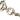 Silver Hermès Palladium Plated H Logo Bag Charm - Designer Revival