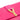 Pink Saint Laurent Leather Chyc Ligne Clutch - Designer Revival