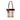 Brown Burberry Velvet Trimmed House Check Canvas Tote - Designer Revival