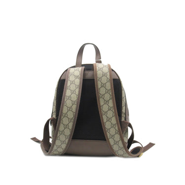 Brown Gucci Small GG Supreme Ophidia Backpack