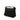 Black Fendi Zucchino Canvas Handbag