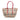 Brown Burberry Small Haymarket Check Coated Canvas Salisbury Tote