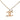Gold Chanel CC Gold Plated Enamel Arrow Pendant Necklace