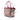 Beige Burberry Supernova Check Coated Canvas Whipstitch Tote