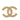Gold Chanel Gold Plated CC Rhinestone Brooch