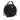 Black Chanel Quilted Glazed Lambskin Handle With Care Round Vanity Case with Chain Satchel