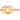 Gold Chanel CC Gold Plated Strass Bar Brooch