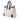 Brown Saint Laurent Large Canvas Sac de Jour Satchel