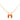 Gold Hermès Gold Plated Enamel Pop H Pendant Necklace