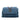 Blue Chanel Fringe Denim Mood Clutch with Chain Crossbody Bag